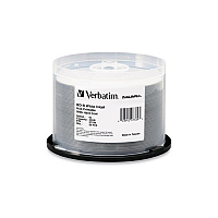 Verbatim Bd-r 25gb 16x White Inkjet Print 50pk (97339)