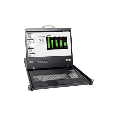 Tripp Lite 8-port Cat5 Rack Console Kvm W/ 19in Lcd (B07000819)