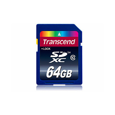 Transcend 64gb Sdxc Card Class10 (TS64GSDXC10)