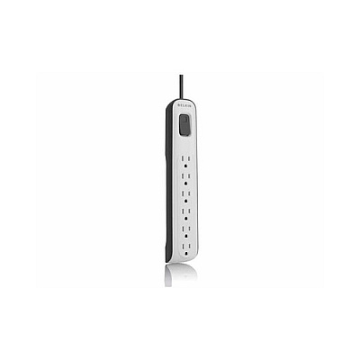 Belkin 6-outlet Surge Protector With 4ft Power (BV10600004BLK)