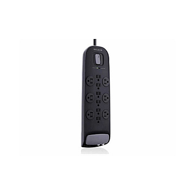 Belkin 12-outlet Surge Protector With 8 Ft Powe (BV11223008BLK)