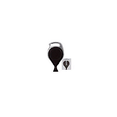 Brady People ID Badge Reel, Opaque Black Moq100 (21207027)