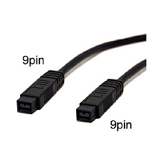 Bytecc Firewire 9pinsto 9pins10ftcable Black (FW9910K)