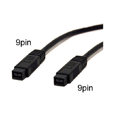 Bytecc Firewire 9pinsto 9pins10ftcable Black (FW9910K)
