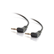 C2G 1.5ft 3.5mm Right Angle Stereo M/m (40582)