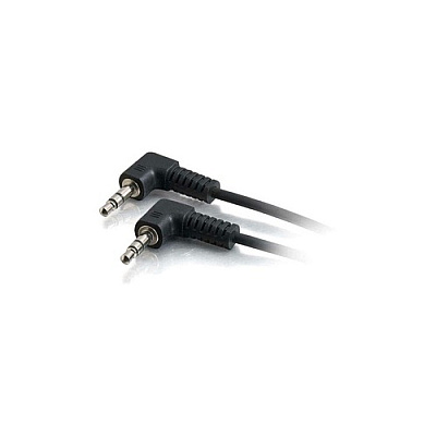 C2G 6ft 3.5mm Right Angle Stereo M/m (40584)