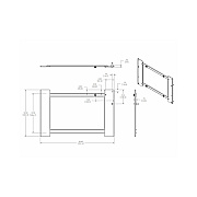 Chief Manufacturing Interface Bracket /p Series Mounts (PSB2643)