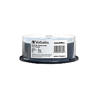 Verbatim Bd-r Dl 50gb 6x White Inkjet Print 25pk (97334)