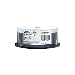 Verbatim Bd-r Dl 50gb 6x White Inkjet Print 25pk (97334)
