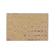 Mediatech Braille Keyboard Overlay Decal (MT-Q20805)