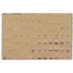 Mediatech Braille Keyboard Overlay Decal (MT-Q20805)