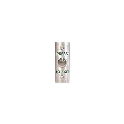 Geovision Pb21 Push Button (w:35mm Green Word) (81PB210001)