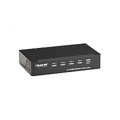 Black Box Hdmi Splitter With Audio - 1x4, Gsa, Taa (AVSPHDMI1X4)