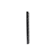Black Box Vertical It Rackmount Cable Manager - 45u X 3.5"w, Single-sided, Black, Gsa, Taa (DCMV45U35S)