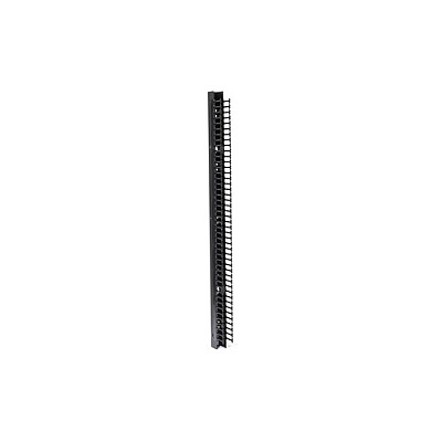 Black Box Vertical It Rackmount Cable Manager - 45u X 3.5"w, Single-sided, Black, Gsa, Taa (DCMV45U35S)