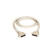 Black Box Rs232 Double Shielded Cable - Metal Hood, Db25 Male/male, 25-conductor, 20-ft. (6.0-m), Gsa, Taa (EBN25C0020MM)