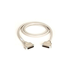 Black Box Rs232 Double Shielded Cable - Metal Hood, Db25 Male/male, 25-conductor, 20-ft. (6.0-m), Gsa, Taa (EBN25C0020MM)