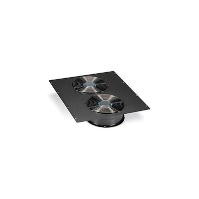 Black Box Dual 10" Fan (1100-cfm) Top Panel For Elite Cabinets, Gsa, Taa (ECTOP2F10)