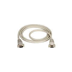 Black Box Rs232 Shielded Cable - Metal Hood, Db9 Male/female, 20-ft. (6.0-m) (EDN12H0020MF)