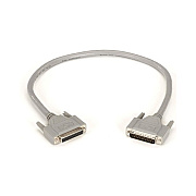 Black Box Rs232 Double Shielded Cable - Molded Hood, Db25 Male/female, 25-conductor, 2-ft. (0.6-m) (EGM25C0002MF)
