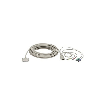 Black Box Kvm Cpu/server Cable With Audio - Pc, Ps/2 Standard, 10-ft. (3.0-m) (EHN151A0010)