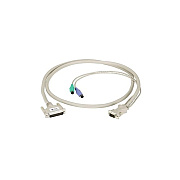 Black Box Kvm Cpu/server Cable With Audio - Pc, Ps/2 Coax, 35-ft. (10.6-m) (EHN382A0035)