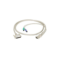 Black Box Kvm Cpu/server Cable With Audio - Pc, Ps/2 Coax, 35-ft. (10.6-m) (EHN382A0035)