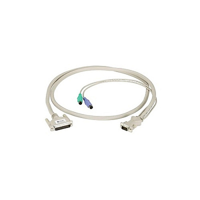 Black Box Kvm Cpu/server Cable With Audio - Pc, Ps/2 Coax, 35-ft. (10.6-m) (EHN382A0035)
