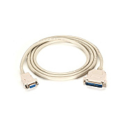 Black Box Premium At Modem Cable - Db9 Female/db25 Male, 9-conductor, 24 Awg, 6-ft. (1.8-m) (EVMTBMC0006)