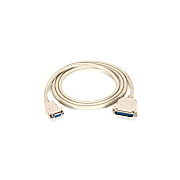 Black Box Premium At Modem Cable - Db9 Female/db25 Male, 9-conductor, 24 Awg, 50-ft. (15.2-m) (EVMTBMC0050)