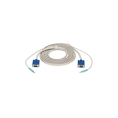 Black Box Premium Vga Cable With Audio - 50-ft. (15.2-m) (EVNPS090050)