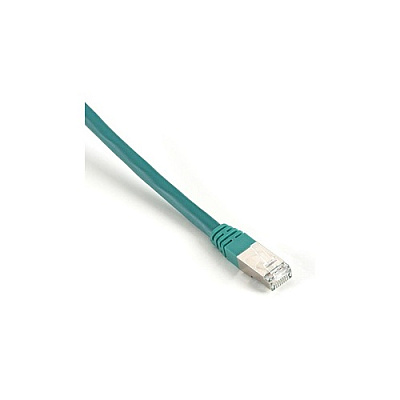 Black Box Cat6 400-mhz Molded Boot Solid Ethernet Patch Cable - Shielded (f/utp), Cmp Plenum (rj45 M/m), Green, 20-ft. (6.0-m), Taa (EVNSL0273GN0020)