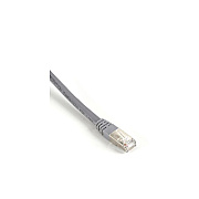 Black Box Cat6 400-mhz Molded Boot Solid Ethernet Patch Cable - Shielded (f/utp), Cmp Plenum (rj45 M/m), Gray, 30-ft. (9.1-m), Gsa, Taa (EVNSL0273GY0030)