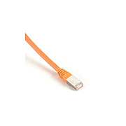 Black Box Cat6 400-mhz Molded Boot Solid Ethernet Patch Cable-shielded(f/utp),cmp Plenum(rj45 M/m),orange,30-ft.(9.1-m),gsa,taa (EVNSL0273OR0030)