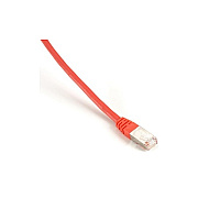 Black Box Cat6 400-mhz Molded Boot Solid Ethernet Patch Cable-shielded(f/utp), Cmp Plenum(rj45 M/m), Red, 10-ft.(3.0-m), Gsa, Taa (EVNSL0273RD0010)