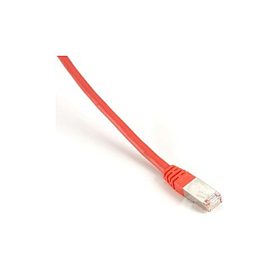 Black Box Cat6 400-mhz Molded Boot Solid Ethernet Patch Cable-shielded(f/utp), Cmp Plenum(rj45 M/m), Red, 10-ft.(3.0-m), Gsa, Taa (EVNSL0273RD0010)