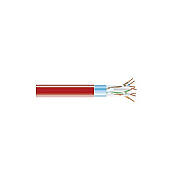 Black Box Cat6 400-mhz Solid Ethernet Bulk Cable - Shielded (f/utp), Cmr Pvc, Red, 1000-ft. (304.8-m) Spool, Taa (EVNSL0606A1000)