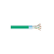 Black Box Cat6 400-mhz Solid Ethernet Bulk Cable - Shielded (f/utp), Cmr Pvc, Green, 1000-ft. (304.8-m) Spool, Taa (EVNSL0607A1000)