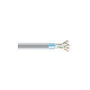 Black Box Cat6 400-mhz Solid Ethernet Bulk Cable - Shielded (f/utp), Cmp Plenum, Gray, 1000-ft. (304.8-m) Spool, Gsa, Taa (EVNSL0612A1000)