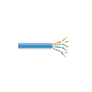 Black Box Cat6 550-mhz Stranded Ethernet Bulk Cable - Unshielded (utp), Cm Pvc, Blue, 1000-ft. (304.8-m) Spool, Gsa, Taa (EVNSL0641A1000)