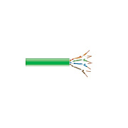Black Box Cat6 550-mhz Stranded Ethernet Bulk Cable - Unshielded (utp), Cm Pvc, Green, 1000-ft. (304.8-m) Spool, Gsa, Taa (EVNSL0642A1000)