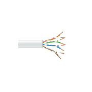 Black Box Cat6 550-mhz Stranded Ethernet Bulk Cable - Unshielded (utp), Cm Pvc, White, 1000-ft. (304.8-m) Spool (EVNSL0650A1000)