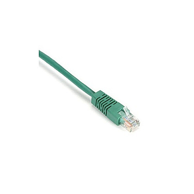 Black Box Cat5e 100-mhz Molded Boot Stranded Ethernet Patch Cable - Unshielded (utp), Cm Pvc (rj45 M/m), Green, 50-ft. (15.2-m) (EVNSL22E0050)