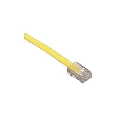 Black Box Cat5e 350-mhz Stranded Ethernet Patch Cable - Unshielded (utp), Cm Pvc, No Boot (rj45 M/m), Yellow, 5-ft. (1.5-m) (EVNSL540005)