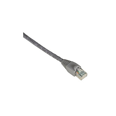 Black Box Cat6 550-mhz Snagless Stranded Ethernet Patch Cable - Unshielded (utp), Cm Pvc (rj45 M/m), Gray, 1-ft. (0.3-m) (EVNSL6400001)