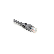 Black Box Cat6 550-mhz Snagless Stranded Ethernet Patch Cable Unshielded(utp),cm Pvc(rj45 M/m),gray,6-in. Cable,9-in.(22.9-cm)end-to-end (EVNSL64006IN)