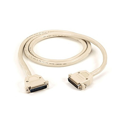 Black Box Rs530 Serial Data Cable - Db25 Male/db25 Male, 5-ft. (1.5-m) (EVNT5300005MM)