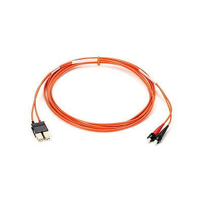 Black Box Om1 62.5/125 Multimode Fiber Optic Patch Cable - Ofnr Pvc, St To Sc, Orange, 10-m (32.8-ft.), Gsa, Taa. (EXN4016010M)