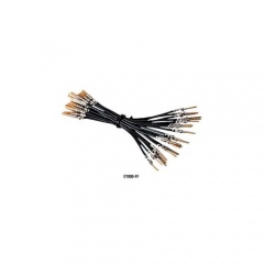 Black Box Jumper Wire D-sub Precrimped M/m 2" 25pk (EY800-MM-25PAK)