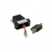 Black Box Modular Adapter Kit - Db15m To Rj45f With Thumbscrews Black (FA4515MBK)